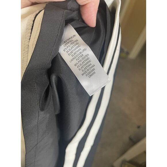 Adrianna Papell Black and White Sheath Dress Size 12 Colorblock - Picture 4 of 8